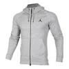 Air Jordan Men's  Hooded Fleece Lined Gray Jacket