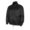 Air Jordan Solid Color Zipper Jacket Black