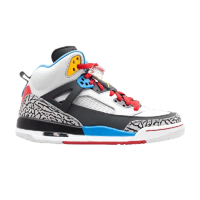 Pre-owned Air Jordan Spiz'ike Gs 'bordeaux' In Grey