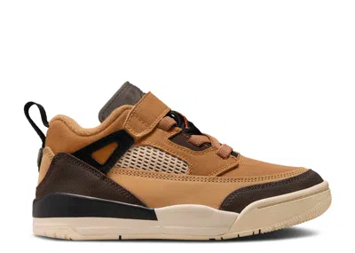 Air Jordan Kids'  Spizike Low Ps 'flax' In Brown