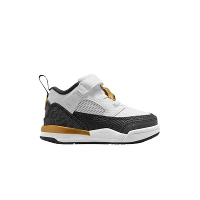 Pre-owned Air Jordan Spizike Low Td 'white/metallic Gold/black' | Infant Size 4