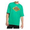 Air Jordan Sport Dna Embroidered Printing Logo Short Sleeve Green