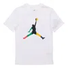 Air Jordan Sport Dna Jumpman Round Neck Short Sleeve White