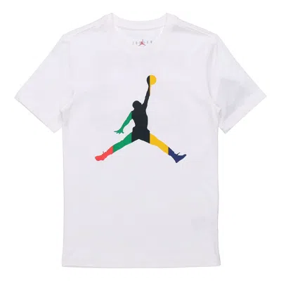 Air Jordan Sport Dna Jumpman Round Neck Short Sleeve White