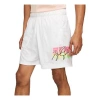 Air Jordan Sport Dna Mesh Printing Breathable Sports Shorts White
