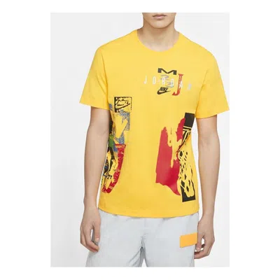 Air Jordan Sport Dna Short Sleeve Men's Yellow