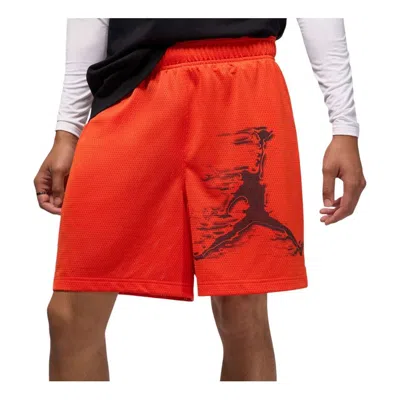 Air Jordan Sport Dri-fit Graphic Shorts 'team Orange'