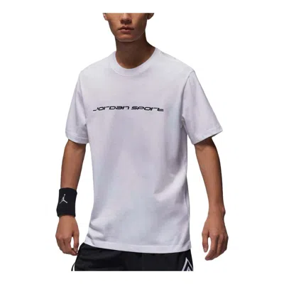 Air Jordan Sport Dri-fit Graphic T-shirt Asia Sizing 'white'