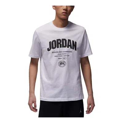 Air Jordan Sport Dri-fit Graphic T-shirt Asia Sizing 'white'