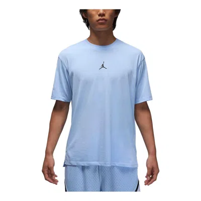 Air Jordan Sport Dri-fit Logo T-shirt 'royal Tint Black' In Blue