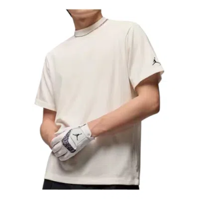 Air Jordan Sport Dri-fit Mock Neck Golf Top 'sail' In Neutral