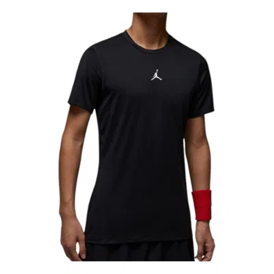 Air Jordan Sport Dri-fit Short-sleeve Base Layer Top 'black'