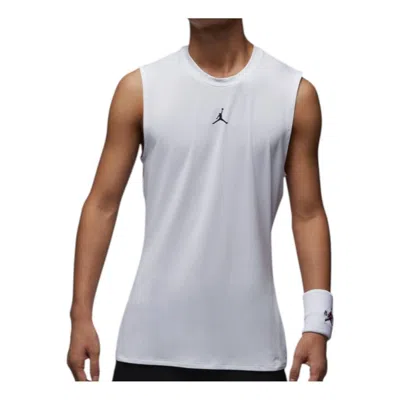 Air Jordan Sport Dri-fit Sleeveless Base Layer Tank 'white'