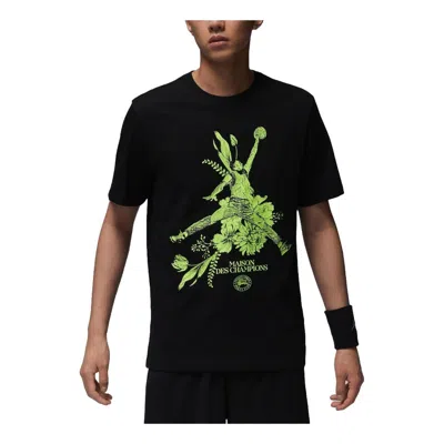 Air Jordan Sport Dri-fit T-shirt Asia Sizing 'black'