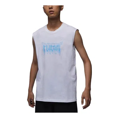 Air Jordan Sport Dri-fit Tank Asia Sizing 'white' In Gray