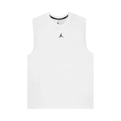 Pre-owned Air Jordan Sport Dri-fit Tank 'white/black' | Men's Size M