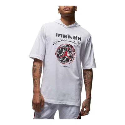 Air Jordan Sport Hooded T-shirt 'white'