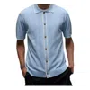 Air Jordan Sport Knit Button-down Golf Top Shirt 'light Armory Blue'