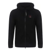 Air Jordan Sports Coat Flight Aj4 Hooded Men Black