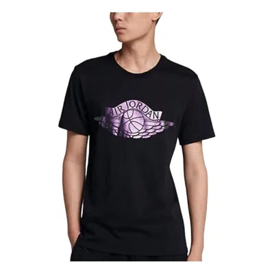 Air Jordan Sportswear Wings Brand 3 T-shirt 'black'