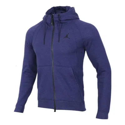 Air Jordan Sportswear Wings Fleece Jacket Asia Sizing 'purple Blue'