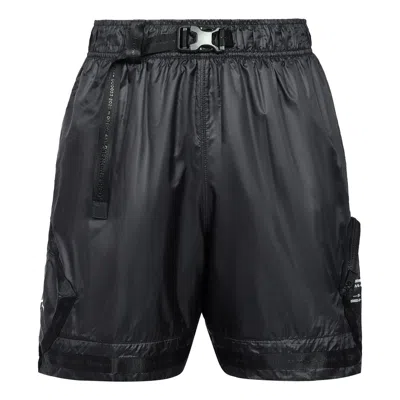 Air Jordan Ss22 23 Engineered Solid Color Woven Training Sports Shorts Black