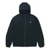 Air Jordan Ss22 Solid Color Windproof Long Sleeves Jacket Black In Green