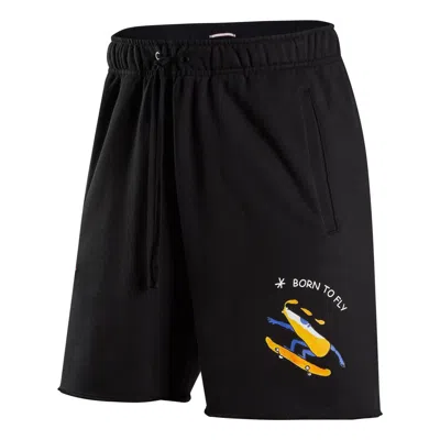 Air Jordan Street Style Plain Logo Shorts 'black'