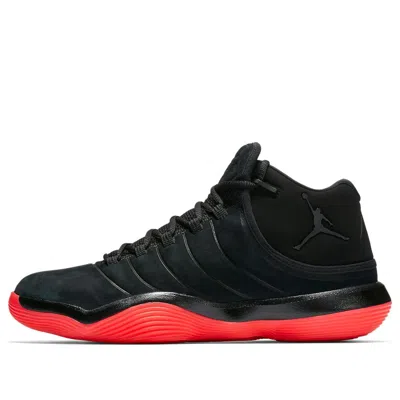 Air Jordan Super.fly 2017 'black Infrared' In Yellow