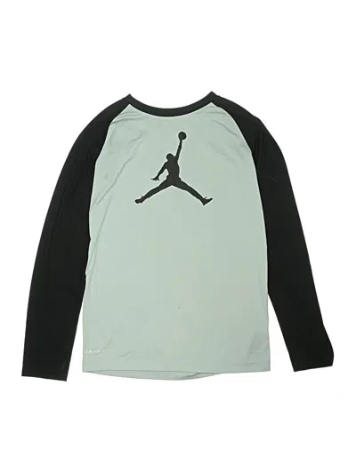 Pre-owned Air Jordan Kids' Sweatshirt In Green