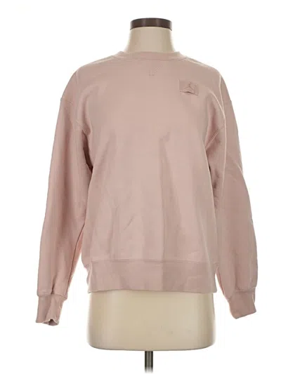 Pre-owned Air Jordan Sweatshirt In Pink