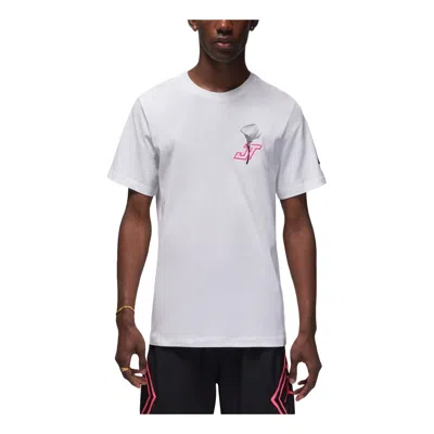 Air Jordan Tatum Graphic T-shirt Asia Sizing 'white'