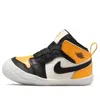 Air Jordan (td)  1 Crib Bootie 'yellow Toe' In Multi