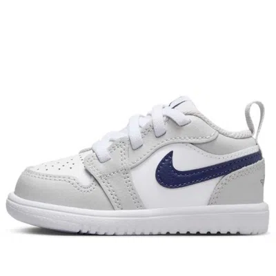 Air Jordan (td)  1 Low Alt 'white Grey Midnight Navy' In Multi