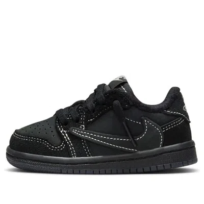 Air Jordan (td)  1 Low Og Sp X Travis Scott 'black Phantom'