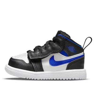 Air Jordan (td)  1 Mid Alt 'black Blue White'