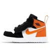 Air Jordan (td)  1 Mid Alt 'white Orange'