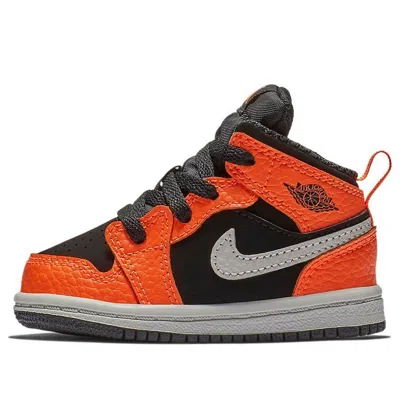 Air Jordan (td)  1 Mid 'black Cone'