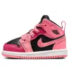 Air Jordan (td)  1 Mid 'coral Chalk'