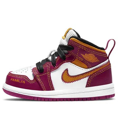 Air Jordan (td)  1 Mid 'da De Muertos' In Pink
