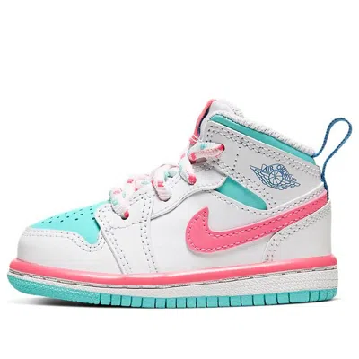 Air Jordan (td)  1 Mid 'digital Pink' In Multi