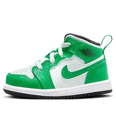 Air Jordan (td)  1 Mid 'lucky Green'