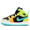 Air Jordan (td)  1 Mid Se 'clover' In Multi