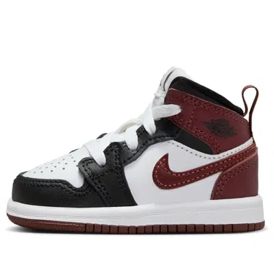 Air Jordan (td)  1 Mid Se 'dark Pony' In Black