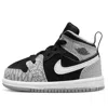 Air Jordan (td)  1 Mid Se 'elephant Toe' In Black