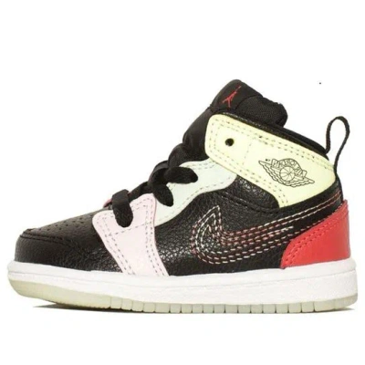Air Jordan (td)  1 Mid Se 'glow In The Dark'