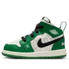 Air Jordan (td)  1 Mid Se 'overbranded' In Green