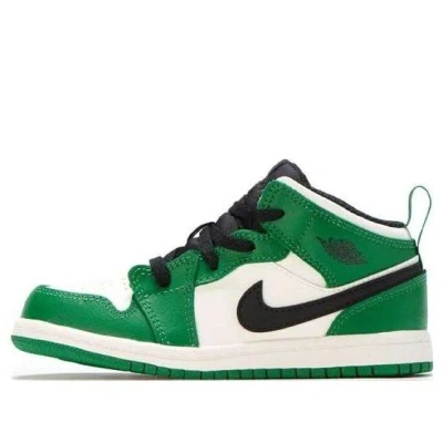Air Jordan (td)  1 Mid Se 'pine Green'
