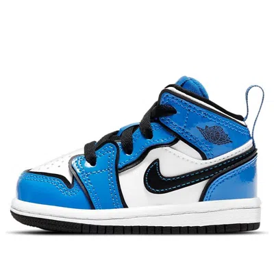 Air Jordan (td)  1 Mid Se 'signal Blue'