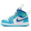 Air Jordan (td)  1 Mid Se 'sprite' In Blue